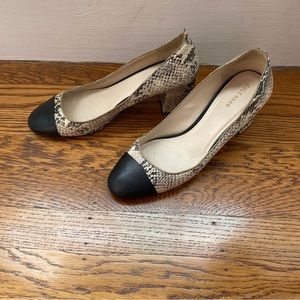 Cole Haan Snakeskin Pumps
